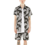 Control Sector // Hubble Woven // Black + White Print (L)