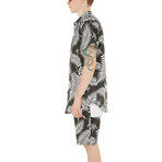 Control Sector // Hubble Woven // Black + White Print (L)