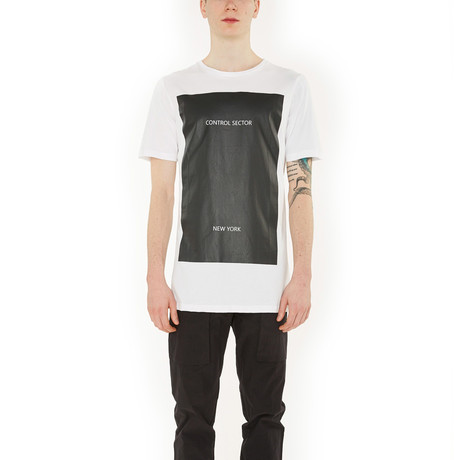 Pulsar Tee // Black + White (XL)