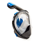 WildHorn Outfitters // Seaview 180° Full Face Snorkel Mask // Navy (S/M)