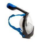 WildHorn Outfitters // Seaview 180° Full Face Snorkel Mask // Navy (S/M)