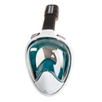 WildHorn Outfitters // Seaview 180° Full Face Snorkel Mask // Teal (S/M)