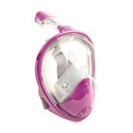 WildHorn Outfitters // Seaview 180° Full Face Snorkel Mask // Plum (S/M)