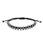 Chevalier Project // White Gold Bracelet // CZ Diamonds