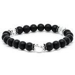 Onyx Matte Howlite (5.8"L)
