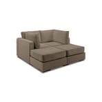 5 Series Sactionals // M Lounger (Taupe)