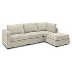 5 Series Sactionals // Chaise Sectional (Taupe)