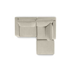 5 Series Sactionals // Small Sectional (Taupe)