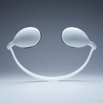 Occles Travel Eyeshades // White