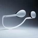 Occles Travel Eyeshades // White