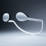 Occles Travel Eyeshades // White