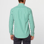 Tony Gingham Button-Up // Green (S)