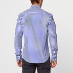 Tony Gingham Plaid Shirt // Blue (2XL)