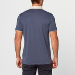 Filthy Etiquette // Julius Plaid Polo // Blue (S)