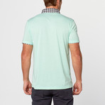 Boston Plaid Polo // Green (S)