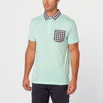 Boston Plaid Polo // Green (S)