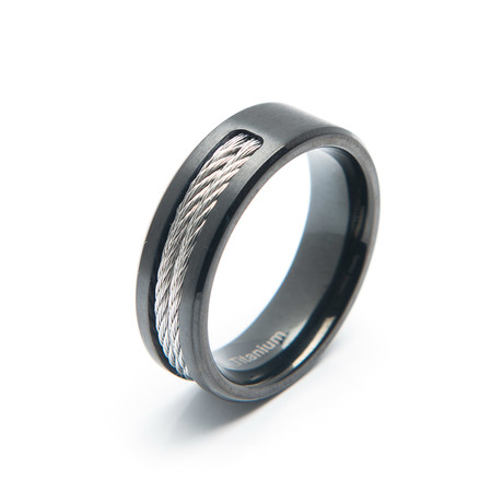 Titanium Ring VII (Size 7.5)