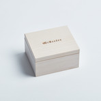 BeWooden Signature Cufflink Box (Ivory)