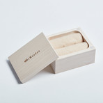 BeWooden Signature Cufflink Box (Ivory)