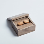 BeWooden Signature Cufflink Box (Ivory)