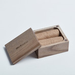 BeWooden Signature Cufflink Box (Ivory)