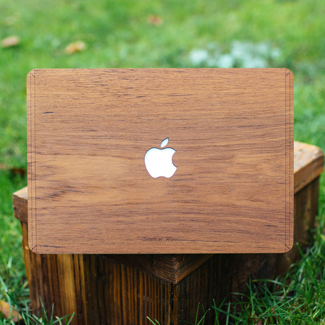 Wooden MacBook Cover // Teak Wood (Macbook Pro Retina 13")