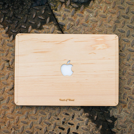 Wooden MacBook Cover // Maple Wood (Macbook Pro Retina 13")