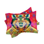 Corporate Wolf Pillow Case // Set of 2