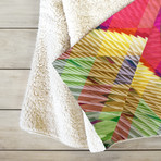 Corporate Wolf Fleece Throw Blanket (Medium)