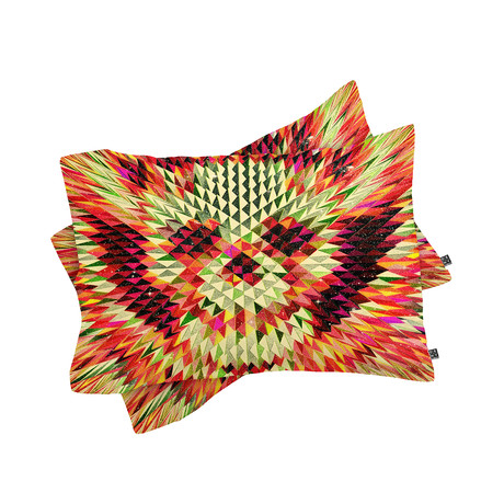 Geo Skull Pillow Case // Set of 2