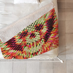 Geo Skull Fleece Throw Blanket (Medium)