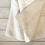 Gramophone Fleece Throw Blanket (Medium)