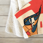 Mariachi Fleece Throw Blanket (Medium)