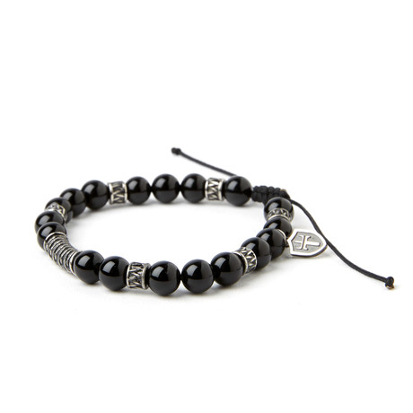 Onyx Stone Bracelet // Black