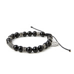 Onyx Stone Bracelet // Black