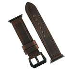 Apple Watch Band // Brown + Black Chromexcel (38mm)