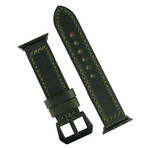 Apple Watch Band // Green + Black Chromexcel (38mm)