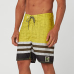 Green Fuzz Board Short // Green (36)