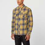 Tripper Plaid Long Sleeve Shirt // Green (2XL)