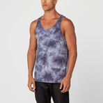 Foster Tie Dye Tank // Blue (L)