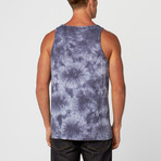 Foster Tie Dye Tank // Blue (XL)