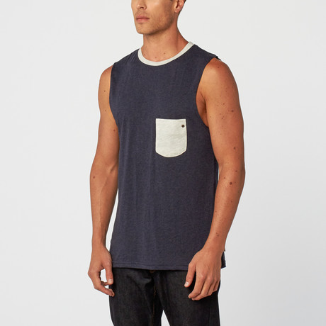 Duncan Tank // Navy (S)