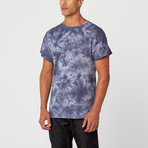 Clark Tie Dye Short-Sleeve Shirt // Blue (L)