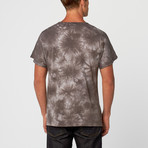 Clark Tie Dye Short-Sleeve Shirt // Grey (L)