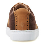 Corbin Sneaker // Tan + Brown (Euro: 40)