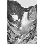 Yellowstone Falls, Yellowstone National Park // Wyoming. ca. 1941-1942 (10.75"W x 16"H)