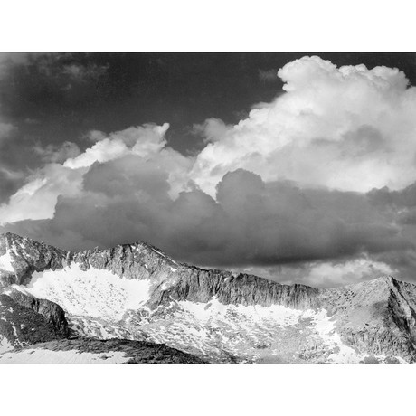 Clouds // White Pass, Kings River Canyon // California, 1936 (16"W x 12"H)