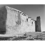 Church Side Wall + Tower, Acoma Pueblo // New Mexico, ca. 1933-1942 (16"W x 13"H)