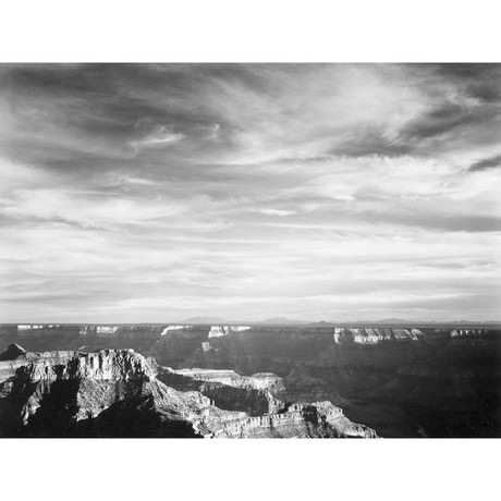 Grand Canyon from North Rim // Arizona, 1940 (16"W x 12"H)