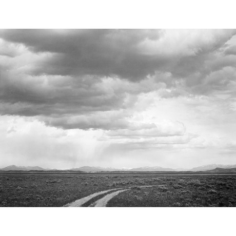 Roadway Near Grand Teton National Park // Wyoming, 1941 (16"W x 12.125"H)